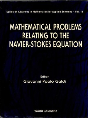cover image of Mathematical Problems Relating to the Navier-stokes Equations